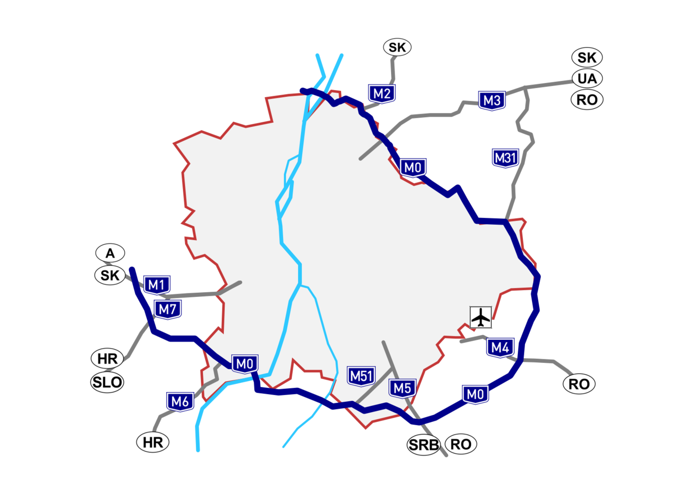 M0 útgyűrű és Megyeri híd (2000 – 2015)